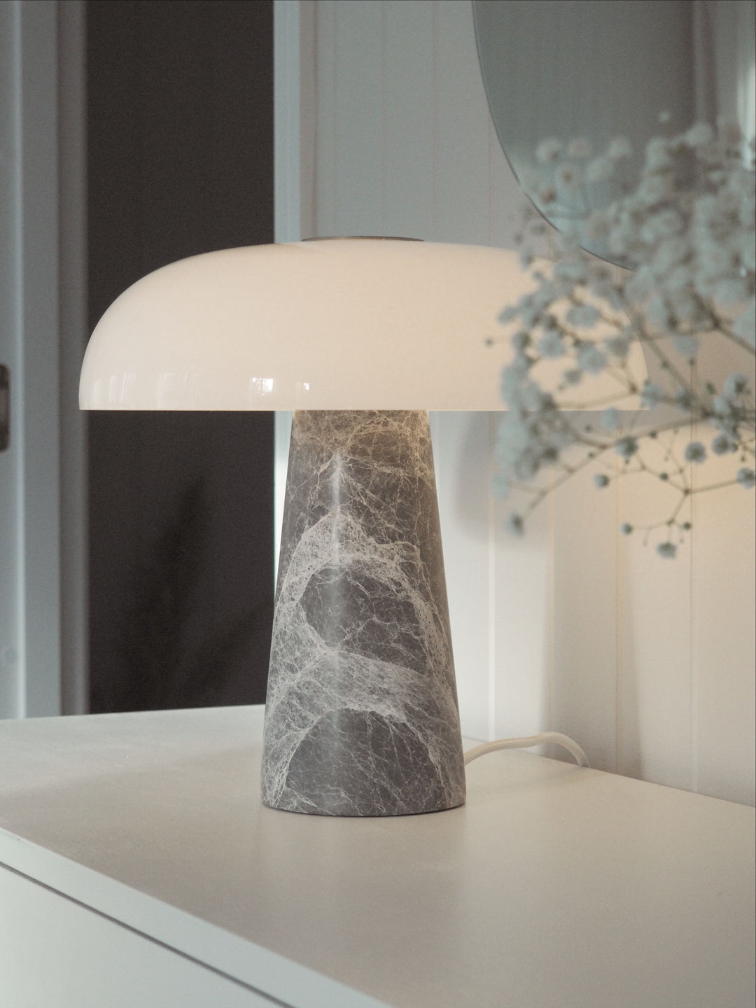 Glossy | Lampe à poser | Gris