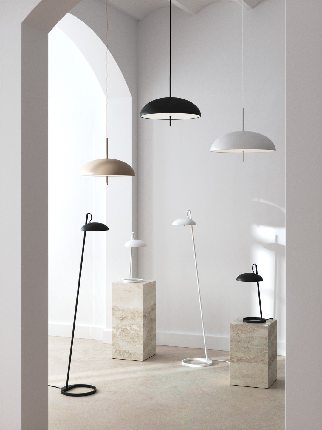 Versale | Lampadaire | Blanc